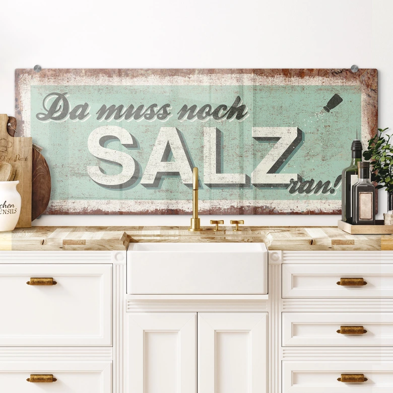 Spritzschutz Da muss noch Salz ran 