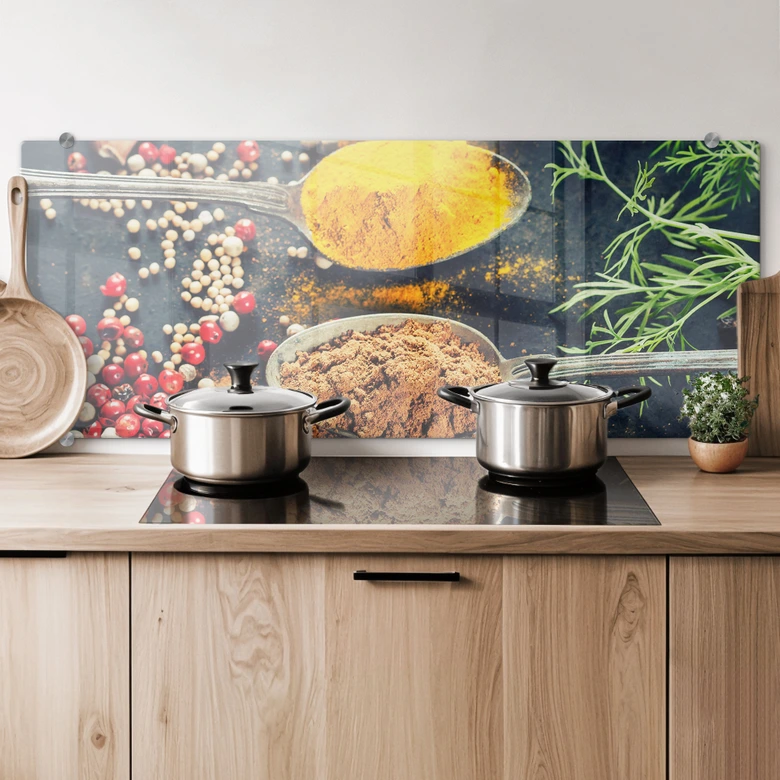 Spritzschutz Kräutervielfalt 04 - Panorama 