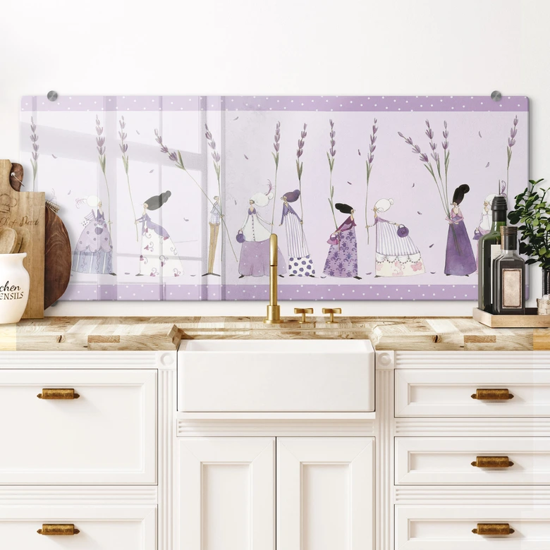 Spritzschutz Leffler - Lavendel Frauen 