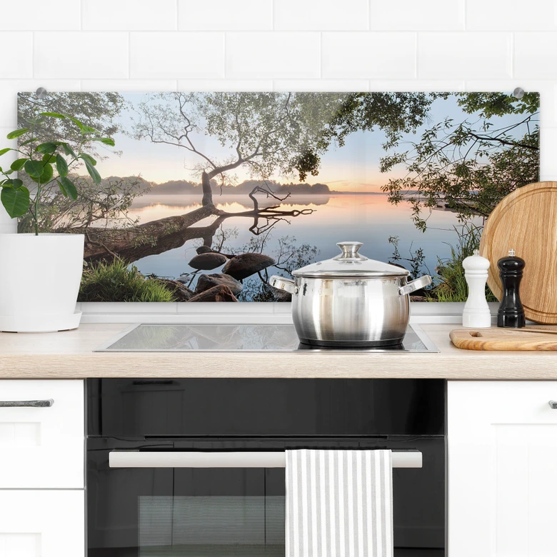 Pannello paraschizzi Vista lago - Keller 