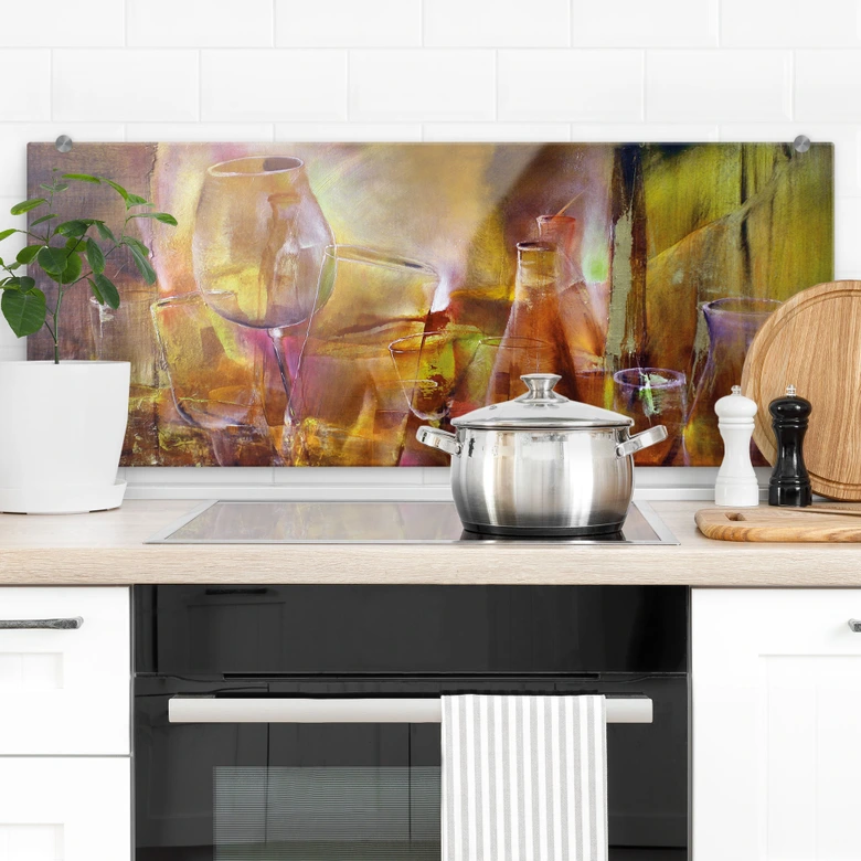 Crédence Vases et verres - Schmucker 