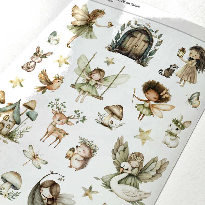 Autocollants Fées des bois 