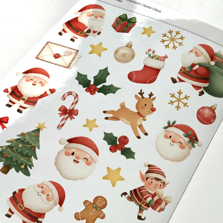 Sticker Santa Claus 