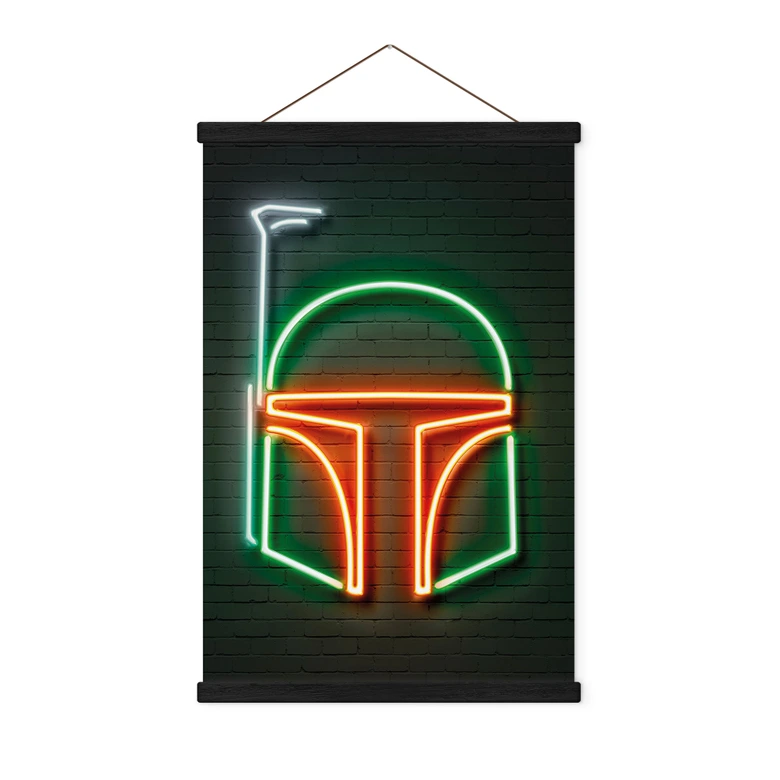 Póster de tela de Boba Fett - Mielu 