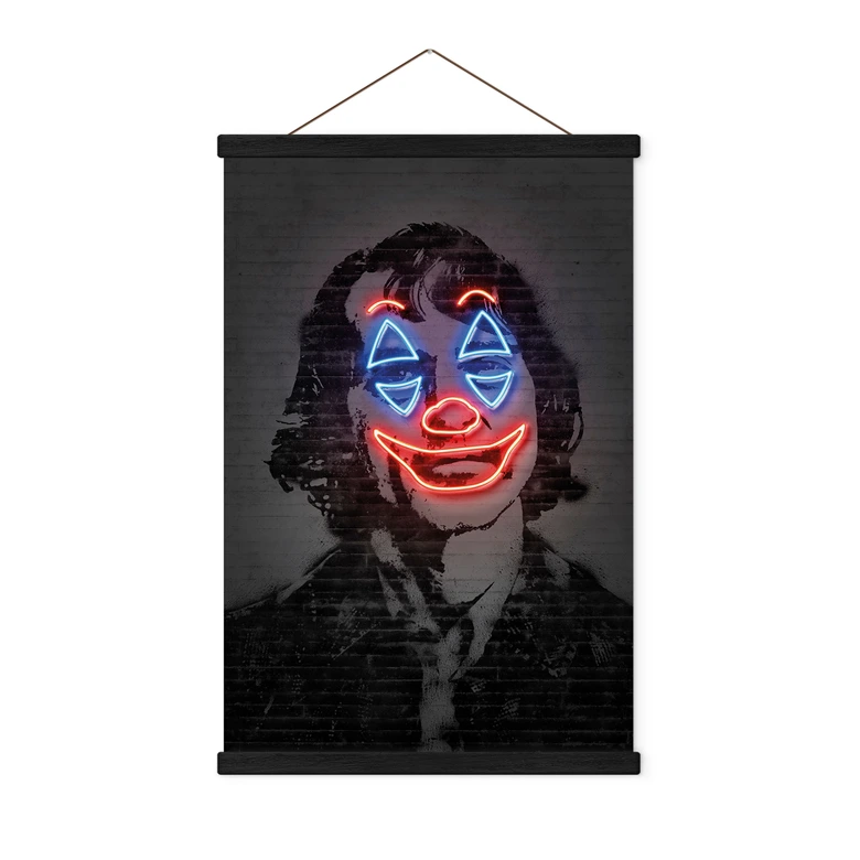 Textielposter Joker - Mielu 
