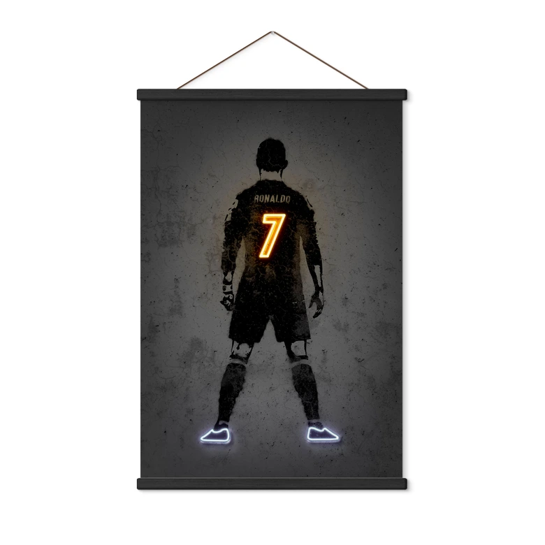 Textielposter Ronaldo - Mielu 