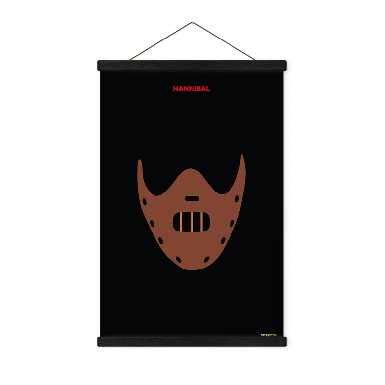 Affiche textile Inspiré du film "Hannibal" - Gomes 