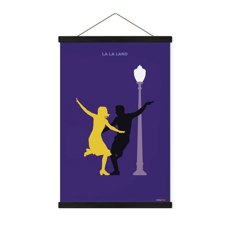 Textil poster inspirerad av filmen "La La Land" - Gomes 