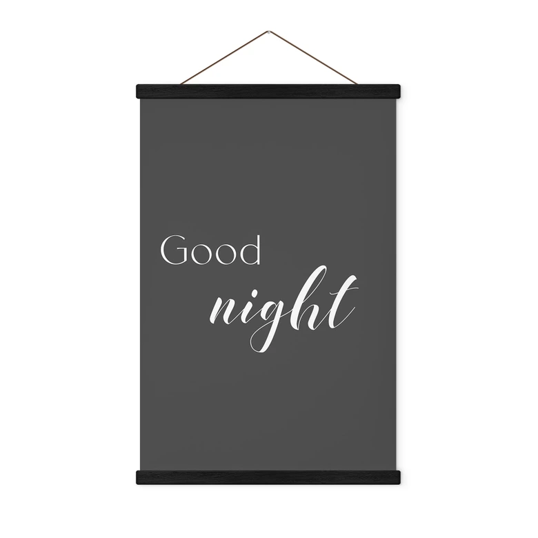 Tekstil plakat Good Night 