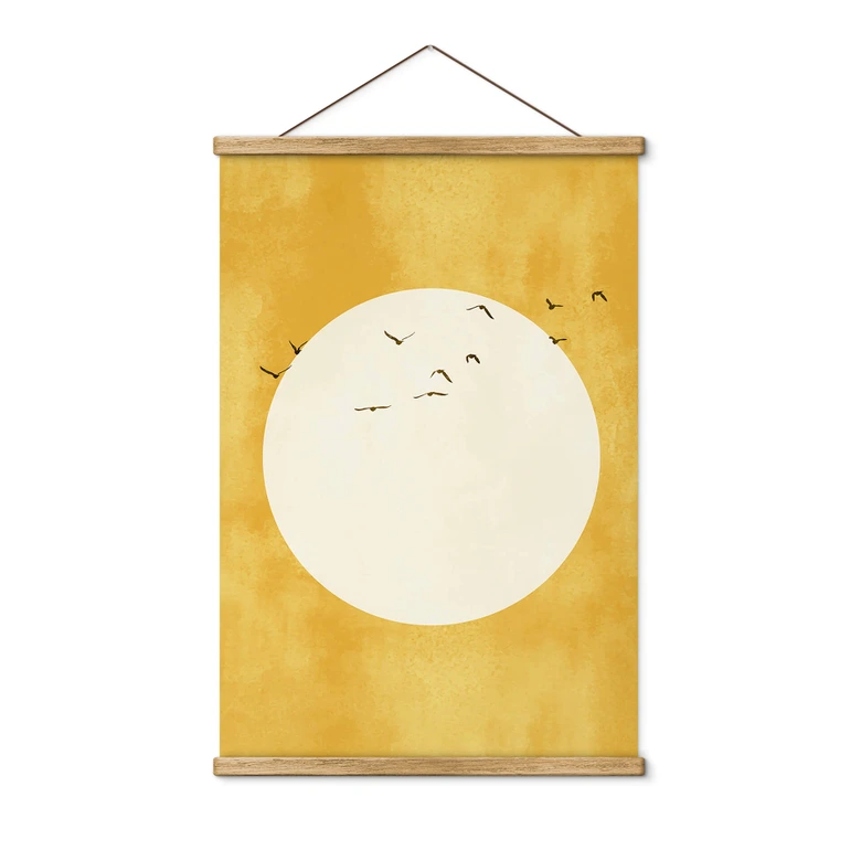 Textile poster Kubistika - Sunshine 