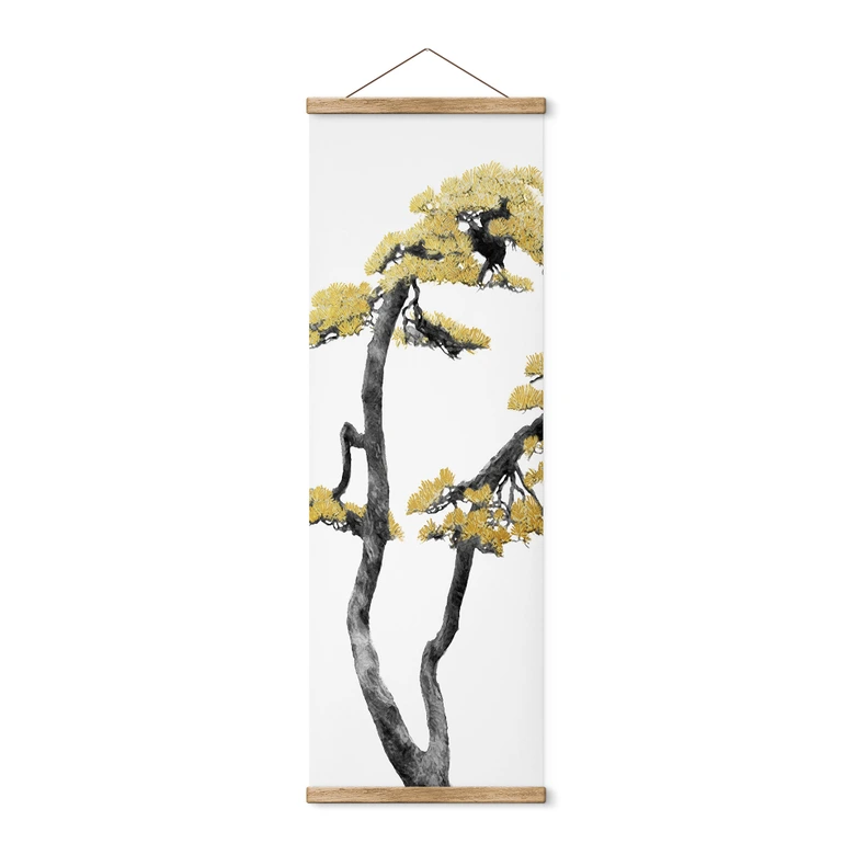 Textielposter Amini - Bonsai 