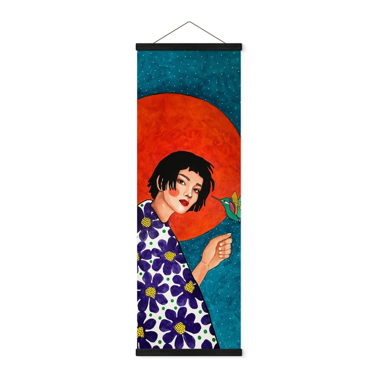 Affiche textile Hülya - Laisser 