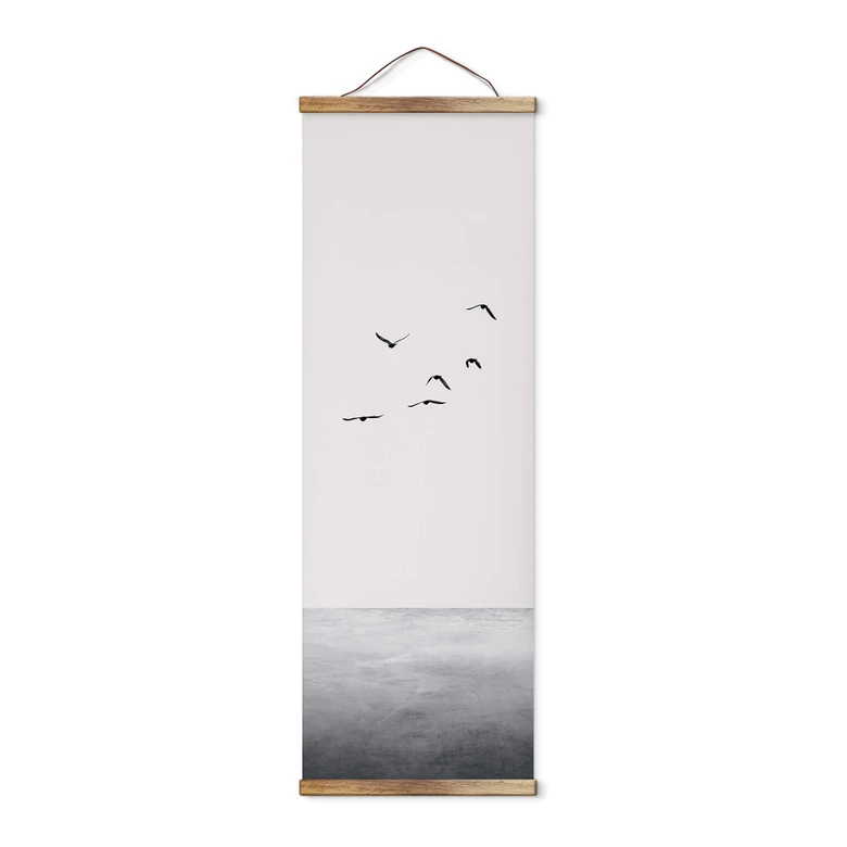 Stoffbild Kubistika - Das offene Meer - Panorama 