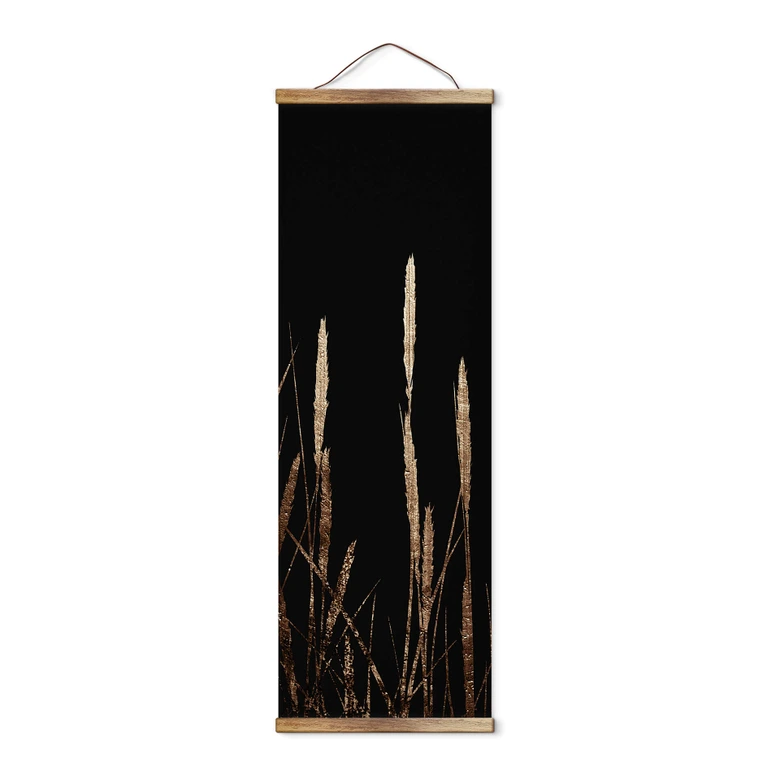 Cubistika Tekstil plakat - Gyldne marker - Panorama 