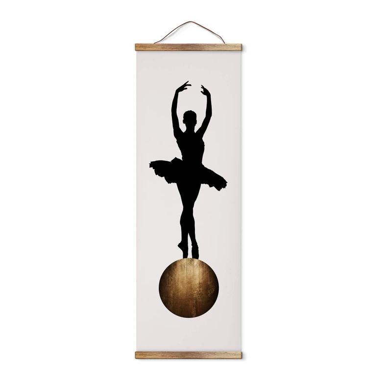 Cubistika Textil poster - Prima Ballerina - Panorama 