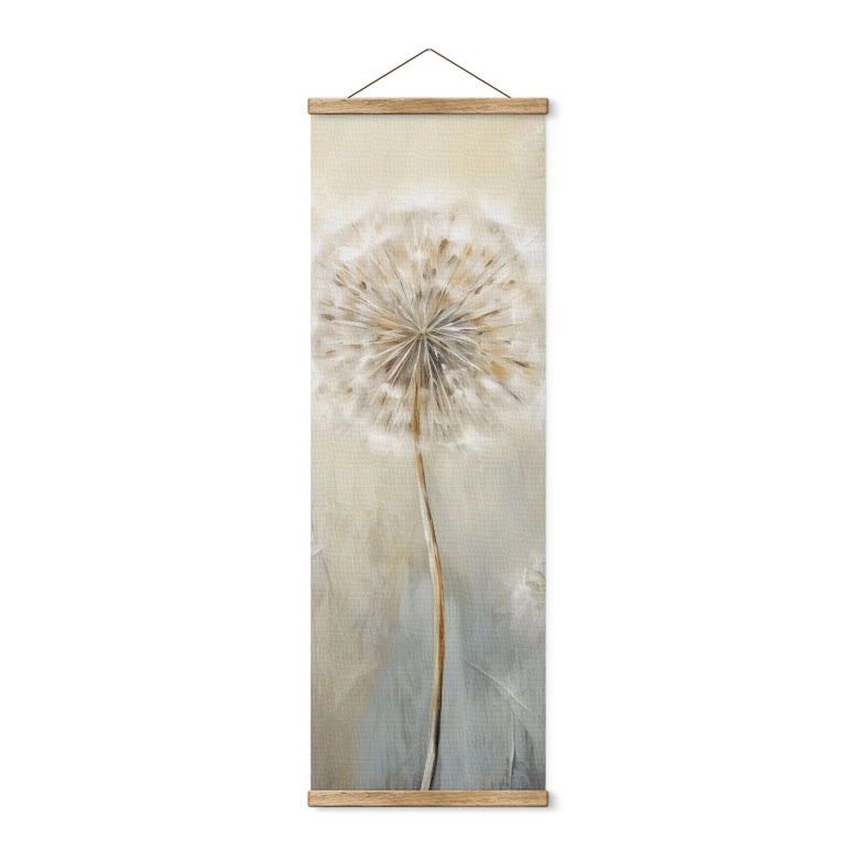 Affiche textile Rêve de pissenlits au printemps - Paksoylu 
