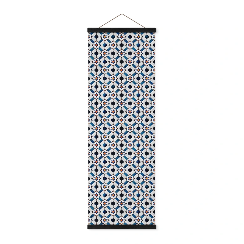 Muestra geométrica con flores - Treechild - Panorama 