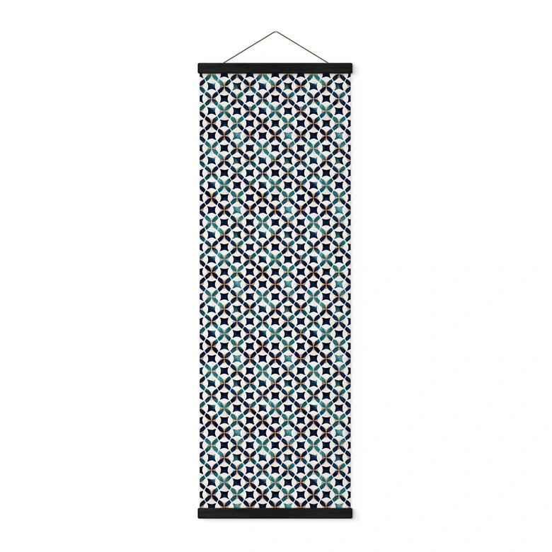 Obraz tkaniny Portugalski Próbki - Azulejos - Treechild - Panorama 