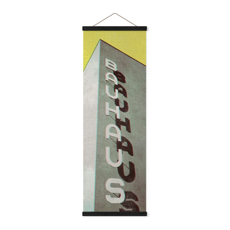 Tekstil plakat Vintage Bauhaus Dessau Arkitektur - Blursbyai - Panorama 
