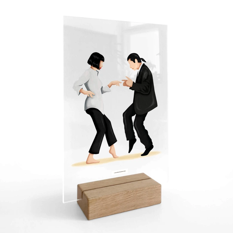 Tohmé table display - Pulp Fiction 