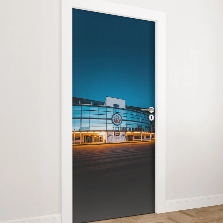 Deurfolie FC Hansa Rostock stadion exterieur 