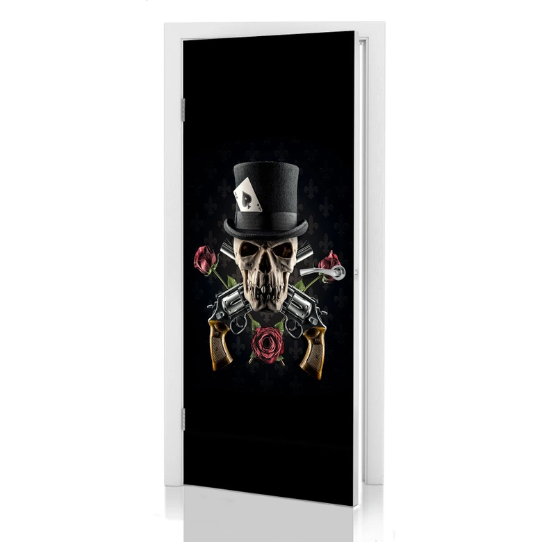 Türdesign Damstén - Guns and Roses 91x200 cm 