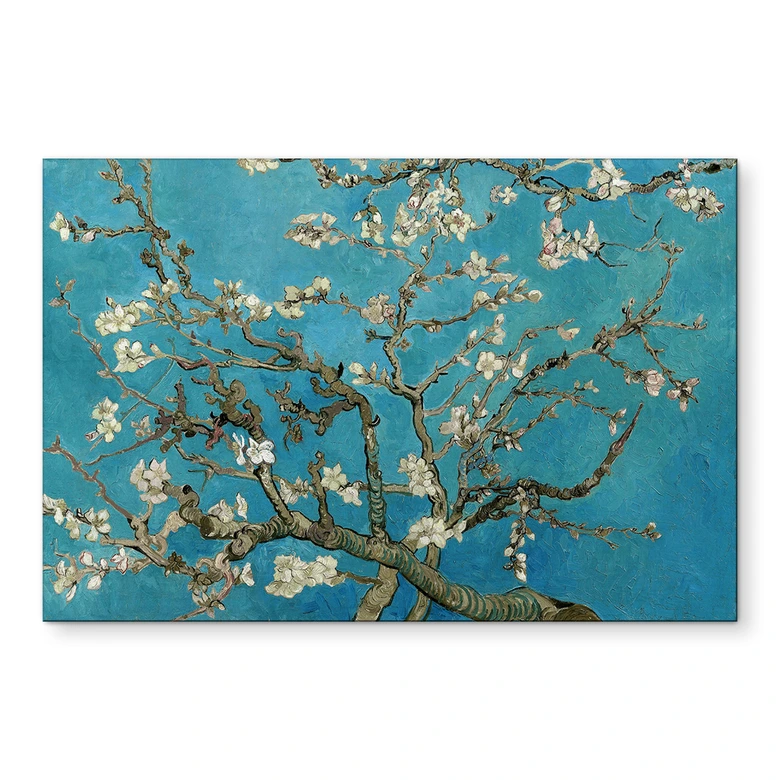 Wandbild van Gogh - Mandelblüte - Alu-Dibond 