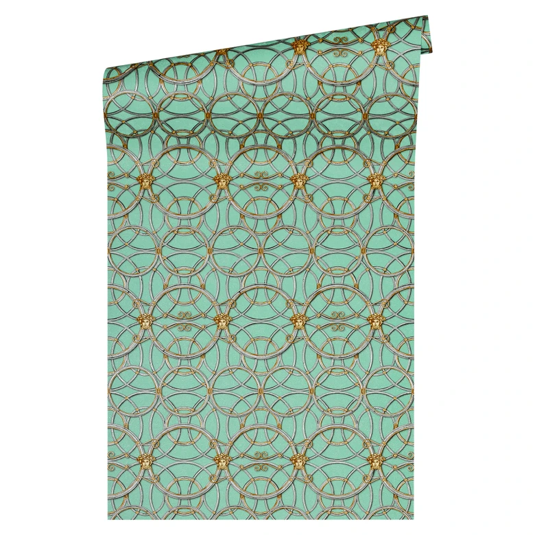 Versace Scala del Palazzo wallpaper metallic 