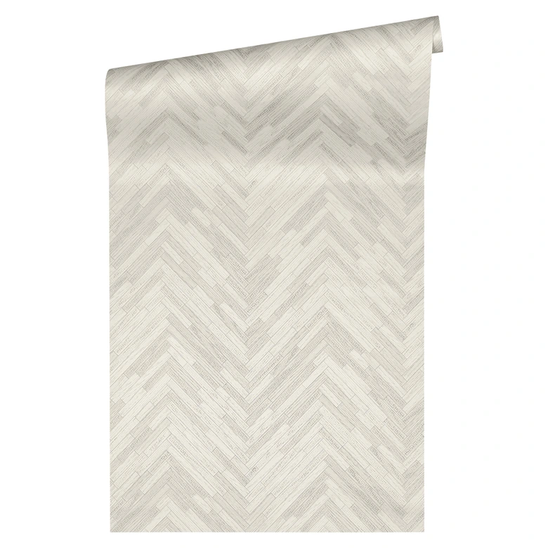 Versace Papier peint de designer - Gris, Blanc 