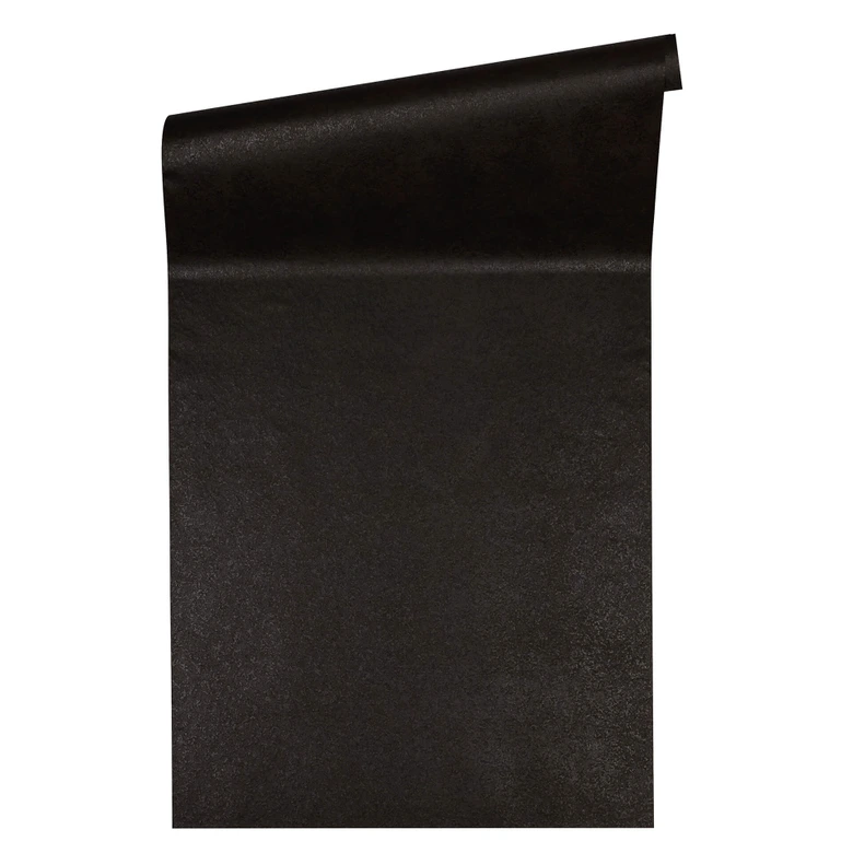 Versace wallpaper Vliestapete Barocco Birds Unitapete einfarbig schwarz 