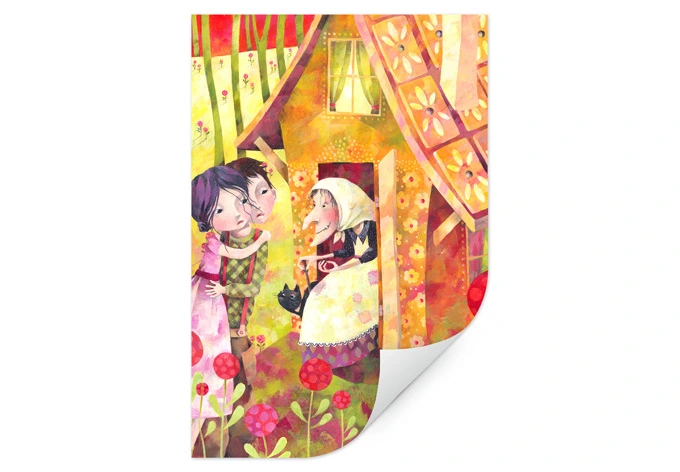 Wallprint Blanz - Hänsel und Gretel 