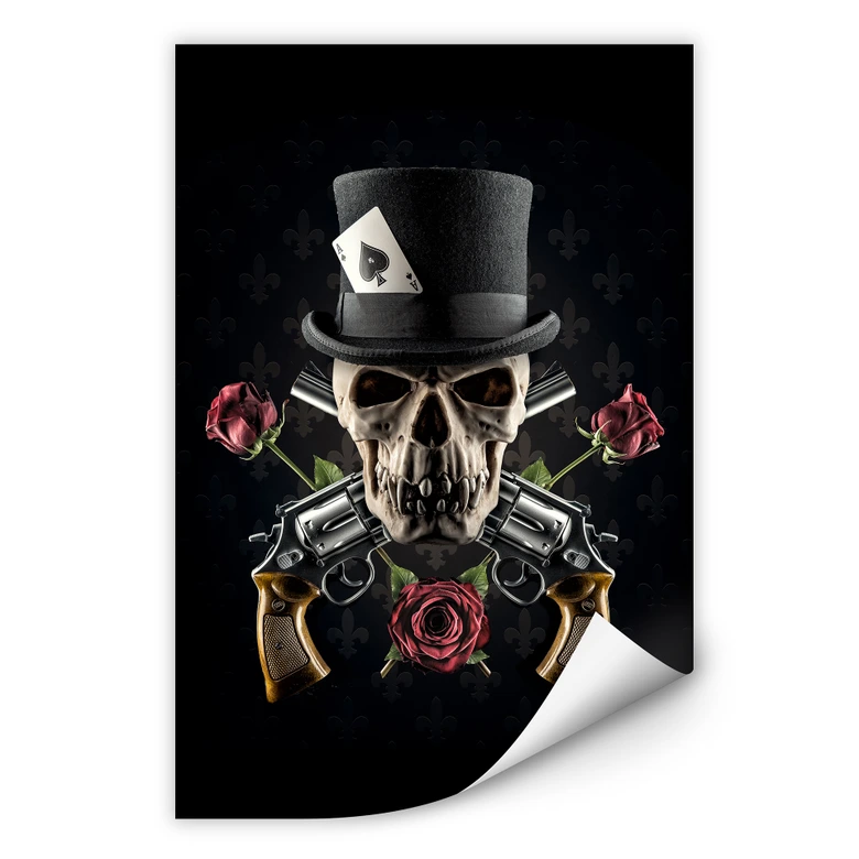 Wallprint Damstén - Guns and Roses 