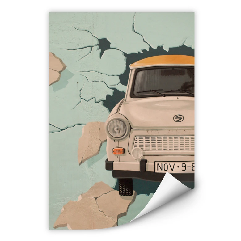Wallprint - Ab durch die Wand 