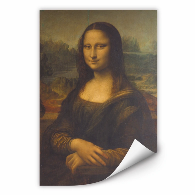 Wallprint W - Da Vinci - Mona Lisa 
