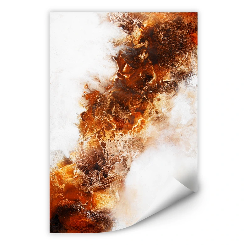 Wallprint - Fedrau - Flüssiges Gold 