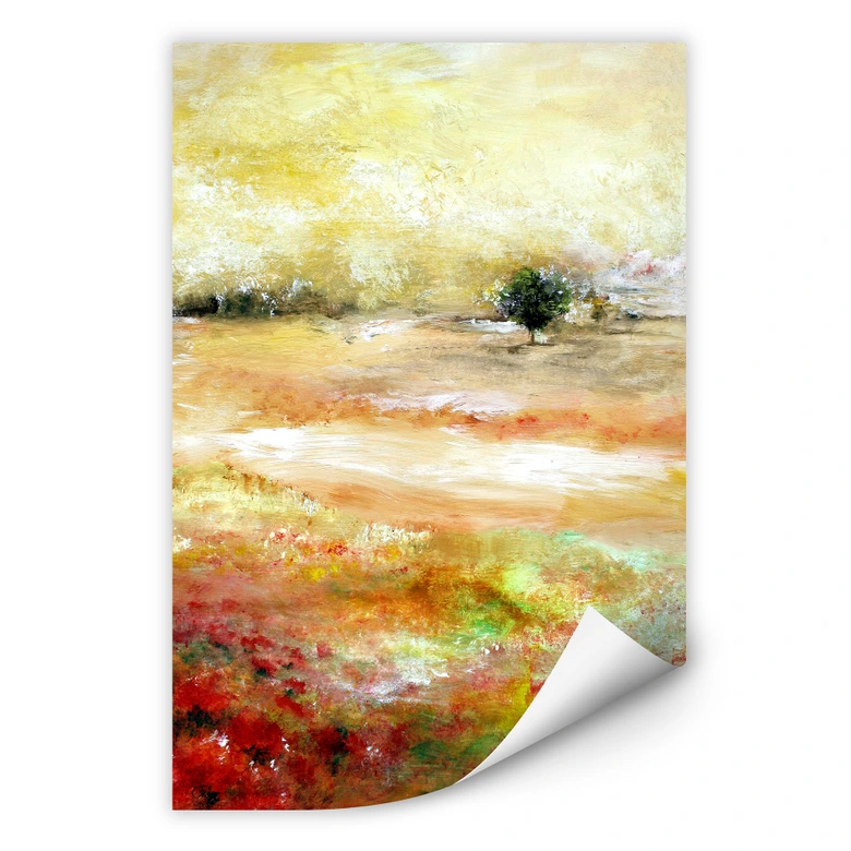 Muurprints Melz - Een dag in de zomer 