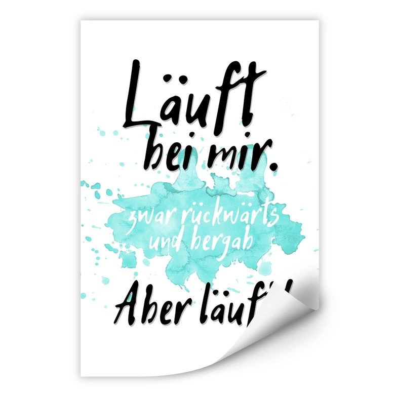 Wallprint Läuft bei mir 