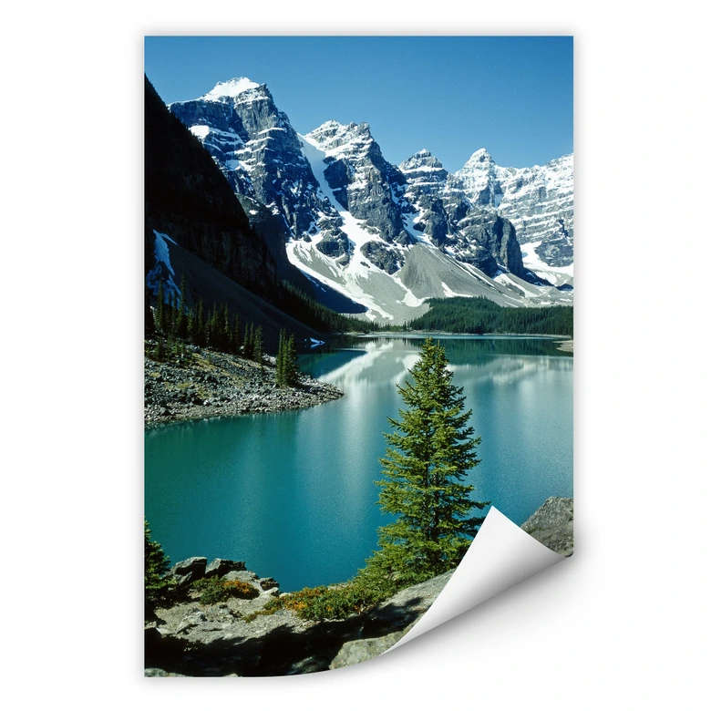 Wallprint W - Bergsee Idylle 