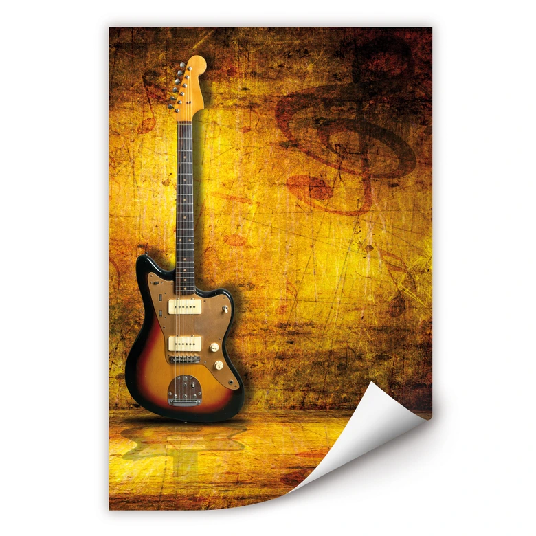 Wallprint W - Electric Guitar 