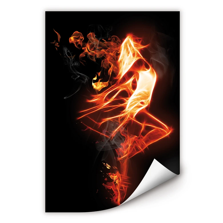 Wallprint - Flammentänzer 