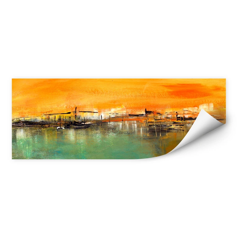 Wallprint - Niksic - Am Wasser - Panorama 