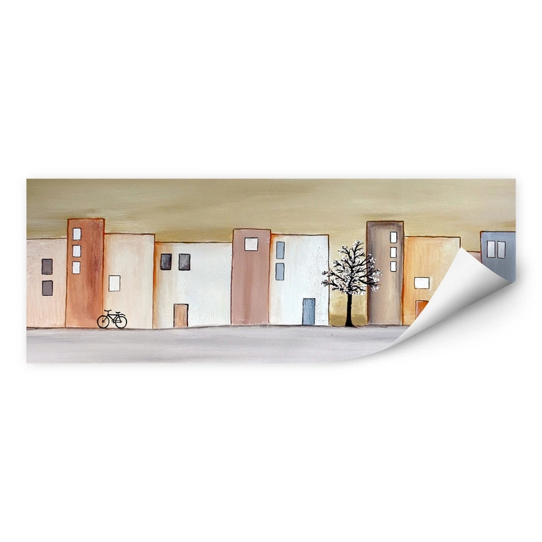 Wallprint - Melz - Stadtfrühling - Panorama 