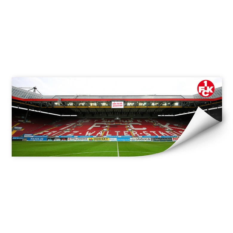 Wallprint 1. FC Kaiserslautern Stadion Tribüne -Panorama 