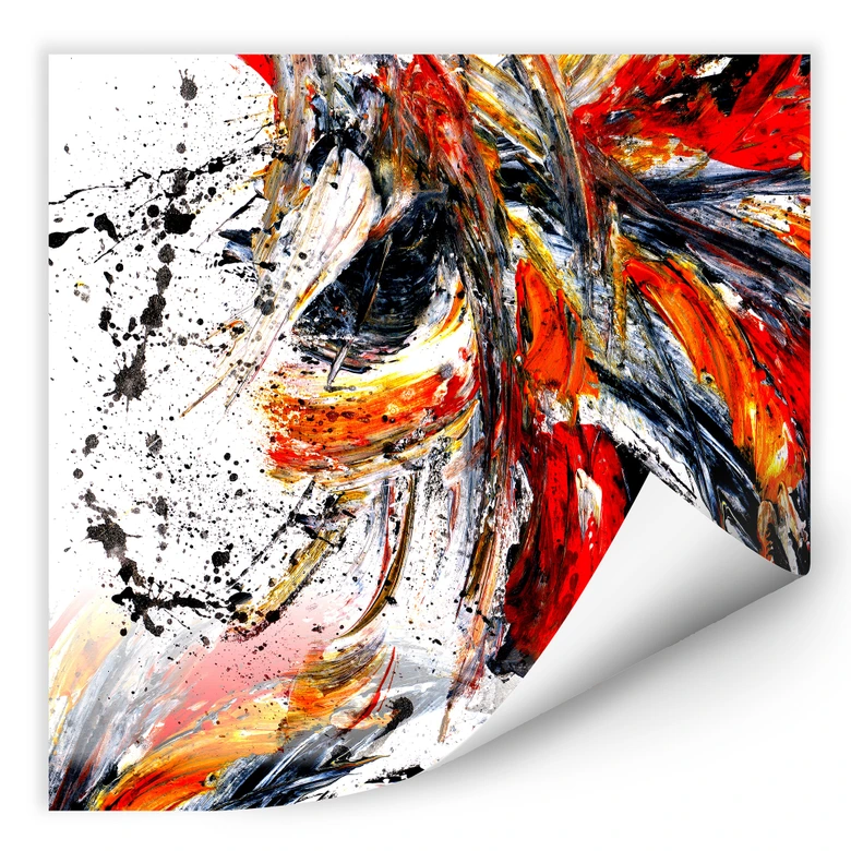 Wallprint - Niksic - Innere Eruption 