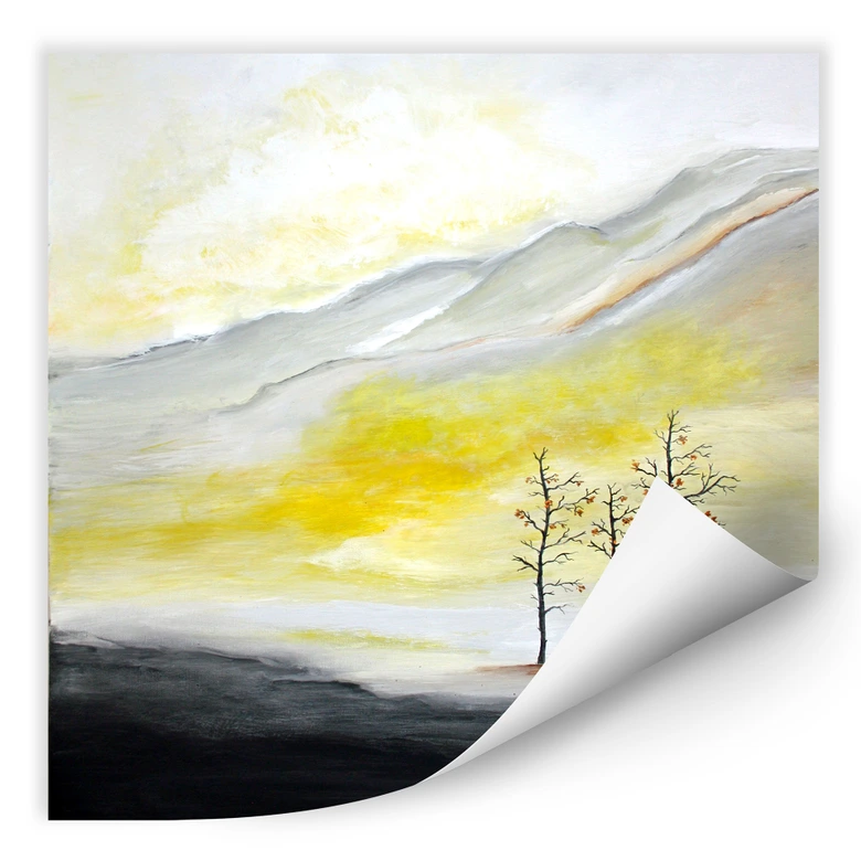Wallprint - Melz - Out of the Way - quadratisch 