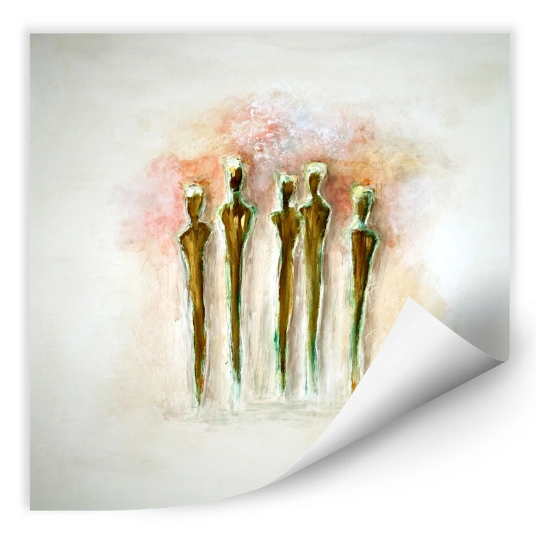 Wallprint - Melz - People - quadratisch 