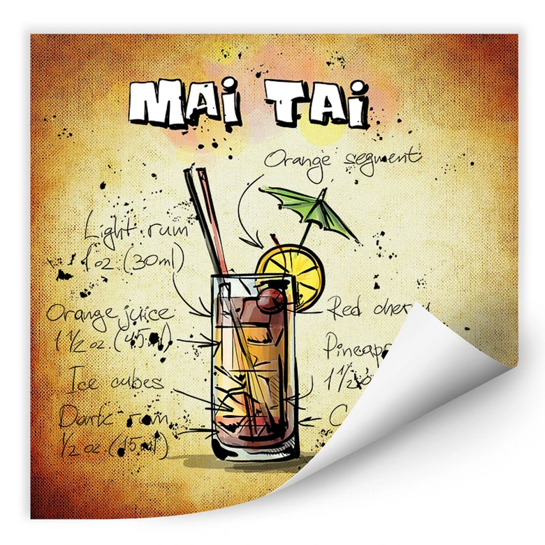 Muurprints Mai Tai Recept 