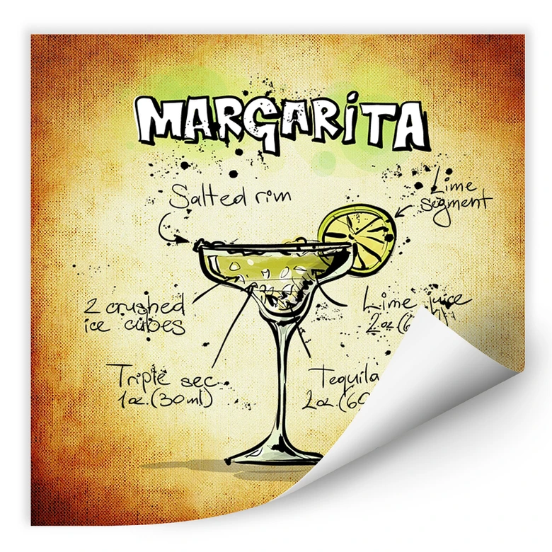 Wallprint Margarita - Rezept 