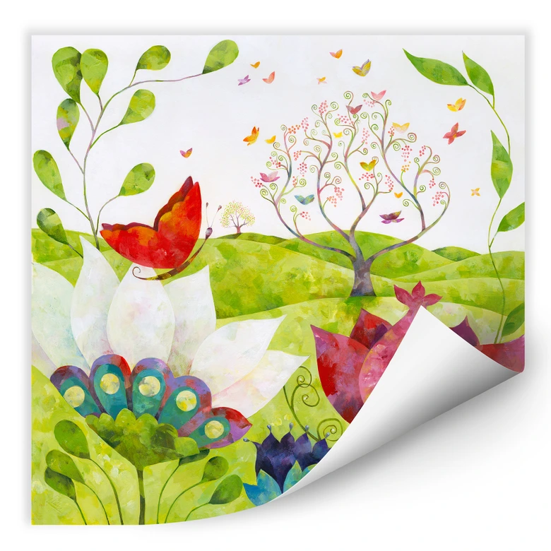 Wallprint Blanz - Sommerwiese 
