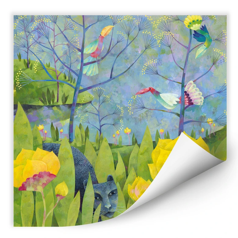 Wallprint Blanz - Im Dschungel 